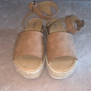 Soda espadrille platform sandal